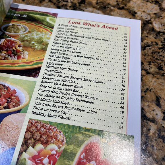 Taste of Homes Light And Tasty Cooking Recipe Magazines 2003 Back Issue Set Of 6 - Picture 7 of 13